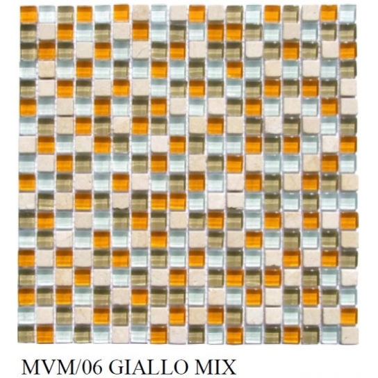 MOSAICO MIX MVM/02 GIALLO MIX CM 30X30