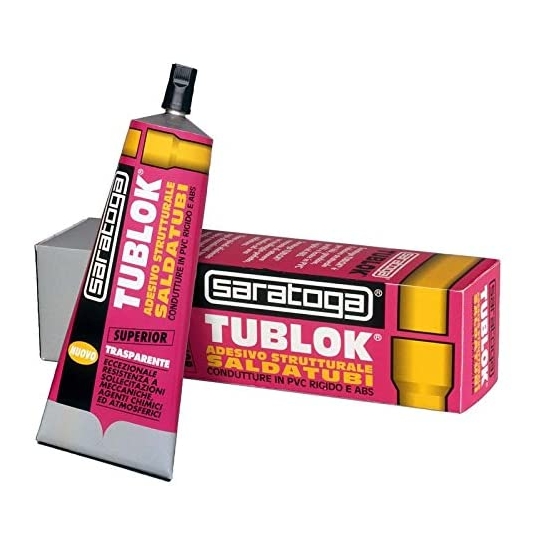 COLLA TUBLOK GR 125 X TUBO PVC SARATOGA