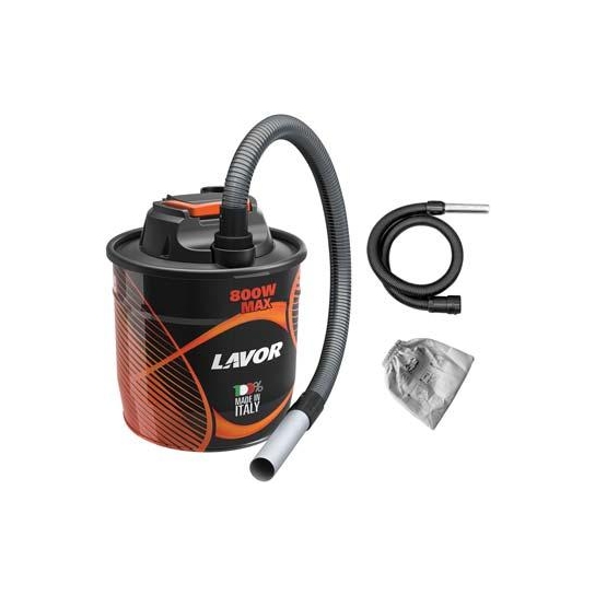 ASPIRAPOLVERI BIDONE CAMINI 18 LITRI 800W