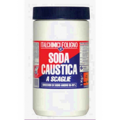 SODA CAUSTICA IN BARATTOLI KG 1 ITALCHIMICI