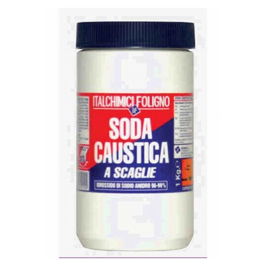 SODA CAUSTICA IN BARATTOLI KG 1 ITALCHIMICI