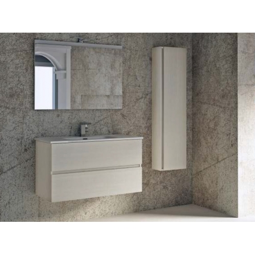 MOBILE BAGNO MONTI 05 BASE LAVABO SPECCHIO ILLUMINAZIONE LED