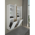 MOBILE BAGNO FREEDOM F33 ROVERE SABBIA BIANCO LACCATO OPACO LARGHEZZA CM 120 PROFONDITA' CM 50 MOBILE COMPLEMENTO 105X167.5X36