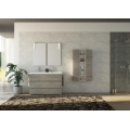 MOBILE BAGNO FREEDOM F36 ROVERE GESSATO GRIGIO ROVERE GESSATO ARTICO LARGHEZZA CM 120 PROFONDITA' CM 50