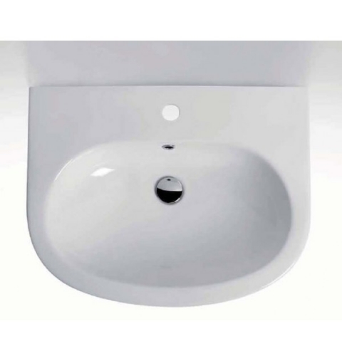 LAVABO BIANCO IN CERAMICA CM 50X40