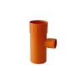 TEE ARANCIO RIDOTTO IN PVC