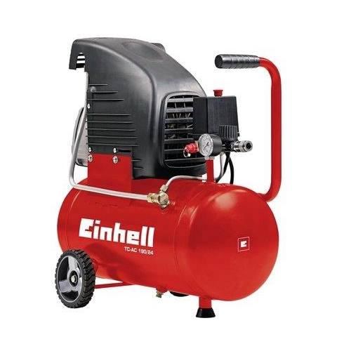 COMPRESSORE AC COASSIALE TC-AC 190/24 LUBRIFICATO LT 24 HP 2.0EINHELL