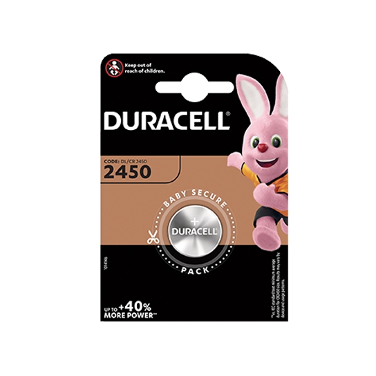 PILA SPECIALISTICA 2450 LITIO VOLT 3,0DURACELL