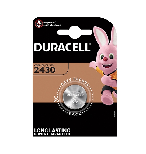 PILA SPECIALISTICA 2430 LITIO VOLT 3,0DURACELL