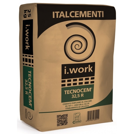 CEMENTO ITALCEMENTI TECNOCEM SACCO 25 KG