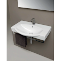 SANITARI EASY ROUND LAVABO BIANCO SOSPESO