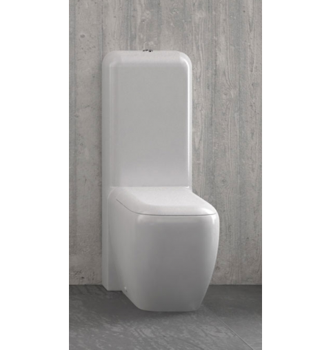 SANITARI SHUI VASO BIANCO A TERRA SCARICO BIDIREZIONALE COLONNA SCARICO PORCELLANA MECCANISMO GEBERIT 2 FLUSSI SEDILE SOFT CLOSE