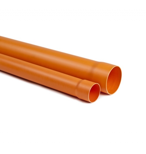 TUBO ARANCIO IN PVC