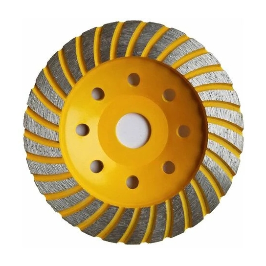 DISCO MOLA DIAMANTATO A TAZZA Ø MM 115 FORO Ø MM 22,23 SPESSORE 20 MM