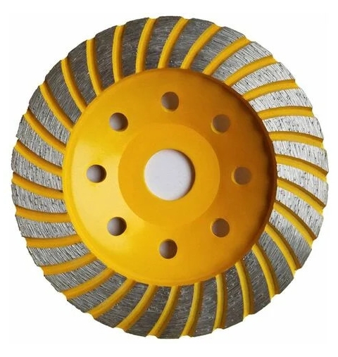 DISCO MOLA DIAMANTATO A TAZZA Ø MM 115 FORO Ø MM 22,23 SPESSORE 20 MM