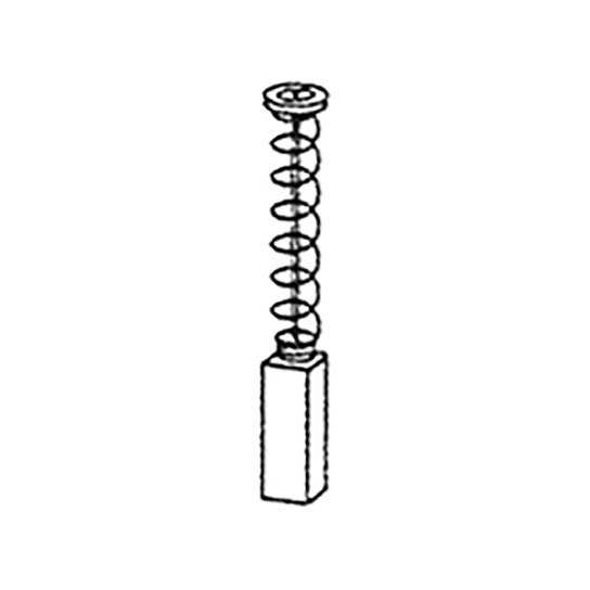 CARBONCINO RICAMBIO SPAZZOLA MM 6X12 ALTEZZA 14 MM