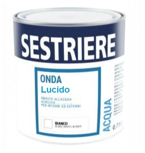 SMALTO ONDA AD ACQUA BIANCO LUCIDO