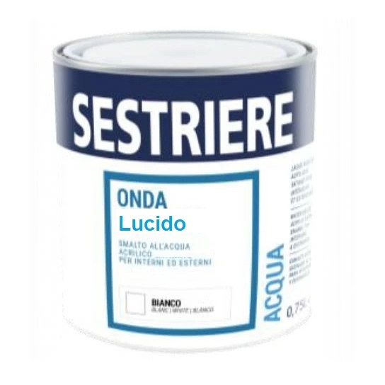 SMALTO ONDA AD ACQUA BIANCO LUCIDO