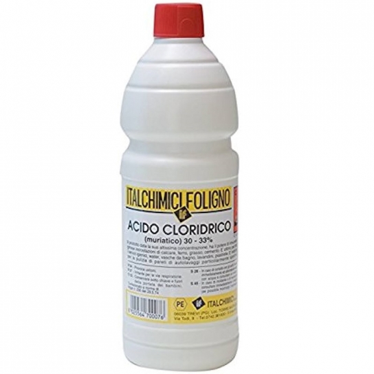 ACIDO CLORIDRICO MURIATICO 30 - 33% ITALCHIMICI