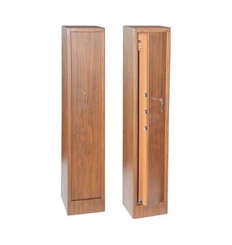 ARMADI FUCILI WOOD 5 POSTI EFFE CON TESORETTO CM 35 X 25 ALTEZZA CM 145