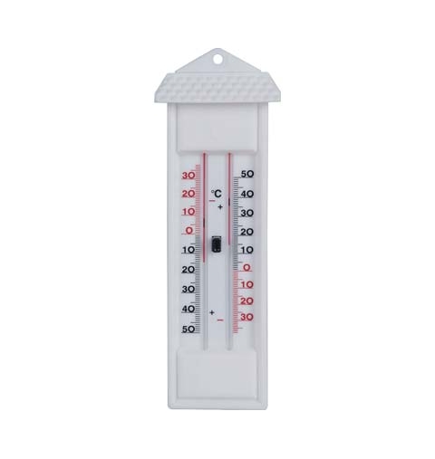 TERMOMETRO HOUSE DOMUS PP BIANCO -40/+50°C CM 8,0X23