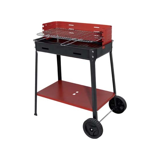 BARBECUE CARBONE FLAVIA CON RUOTE CM 60X35