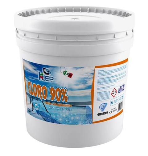 TRICLORO 90% PISCINA PASTIGLIE 200 GR