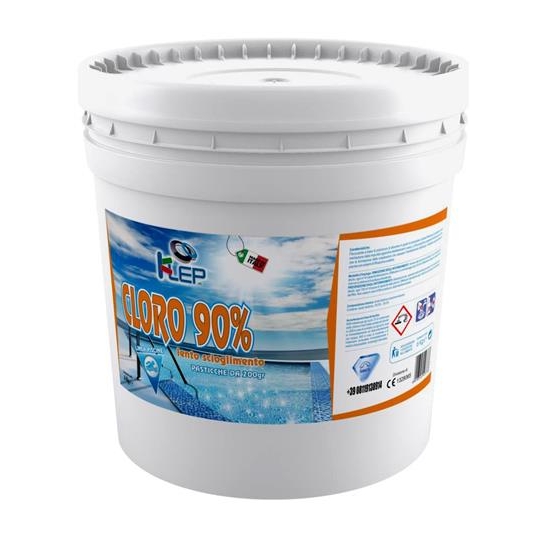 TRICLORO 90% PISCINA PASTIGLIE 200 GR