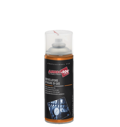 RIVELATORE BOMBOLETTA SPRAY FUGHE DI GAS 400 ML AMBRO-SOL