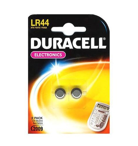 PILE LITIO LR 44 PZ 2 DURACELL