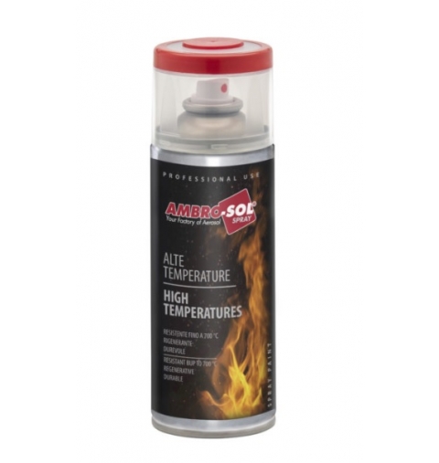 SMALTO BOMBOLETTA SPRAY ALTA TEMPERATURA 400 ML AMBRO-SOL