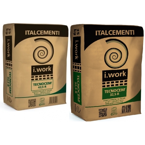 CEMENTO ITALCEMENTI TECNOCEM SACCO 25 KG