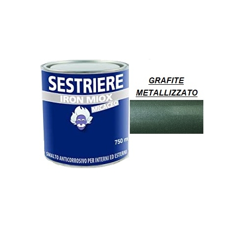 SMALTO MICACEO IRON MIOX GRAFITE METALLIZZATO 2193