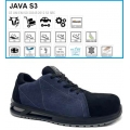 SCARPE ANTINFORTUNISTICHE JAVA S3 BASSA TESSUTO PELLE GROPPONE SCAMOSCIATO WRU GIASCO