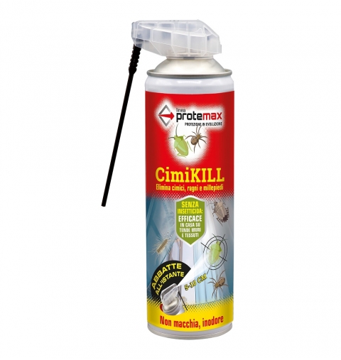 INSETTICIDA CIMI KILL RAGNI, CIMICI E MILLEPIEDI 500 ML PROTEMAX