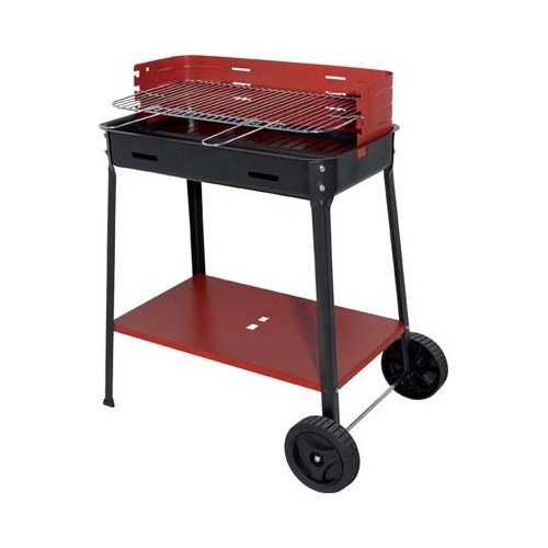 BARBECUE CARBONE FLAVIA CON RUOTE CM 60X35