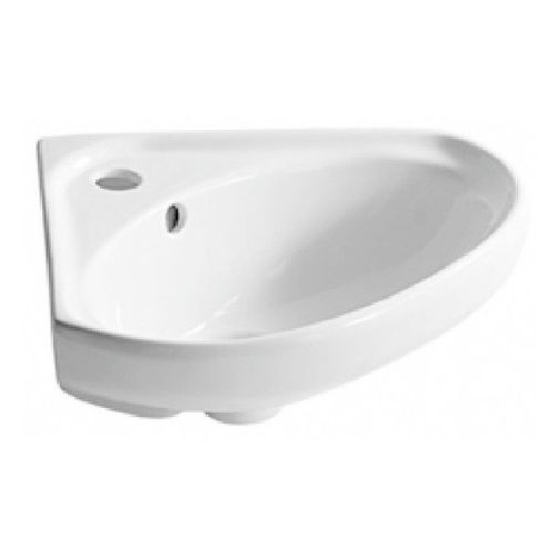 LAVABO BIANCO AD ANGOLO PICCOLO