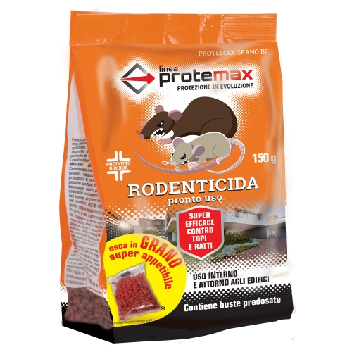 RODENTICIDA GRANO BF 10 BUSTINE DA GR 15 PROTEMAX