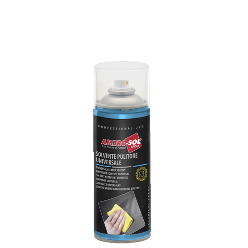 SOLVENTE PULITORE BOMBOLETTA SPRAY UNIVERSALE 400 ML AMBRO-SOL