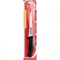 COLTELLO MACELLAIO DISOSSARE PROFESSIONALE MANICO PLT ACCIAIO INOX CM 16 DE LUCA