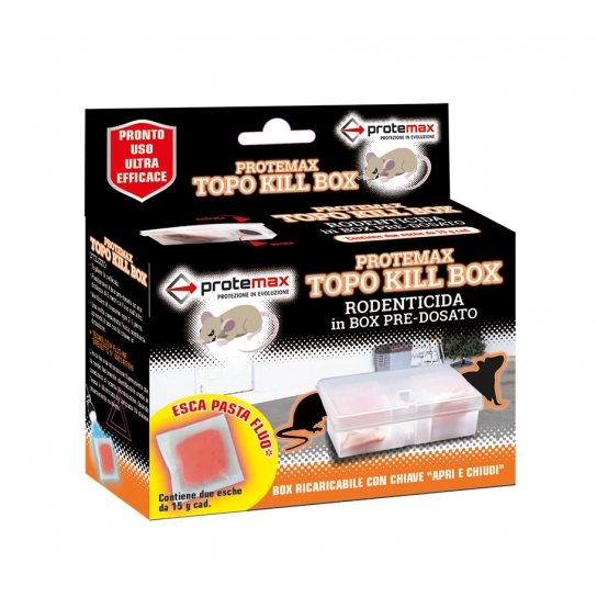 TOPO KILL BOX RODENTICIDA PASTA 30 GR PROTEMAX