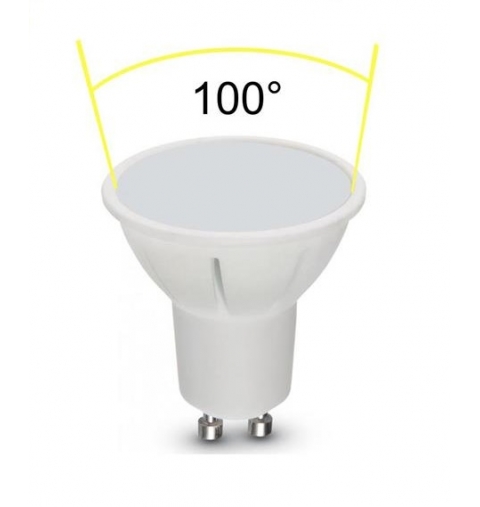 LAMPADA LED GU10 LUCE BIANCA 6400K