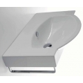 SANITARI EASY ROUND LAVABO BIANCO SOSPESO