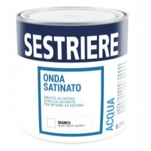 SMALTO ONDA AD ACQUA SMALTATO SATINATO SESTRIERE