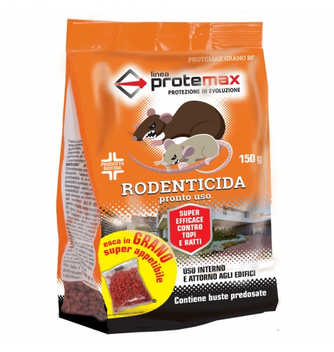 RODENTICIDA GRANO BF 10 BUSTINE DA GR 15 PROTEMAX