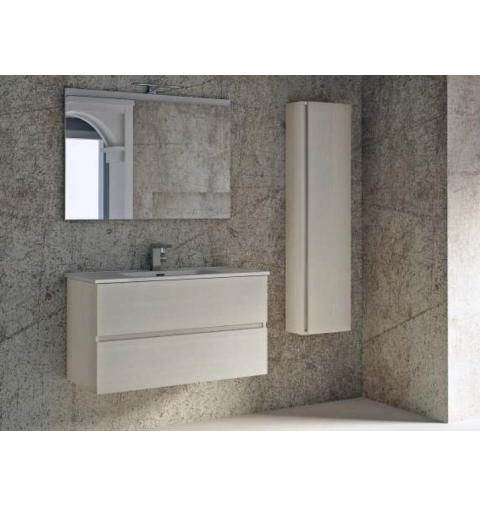 MOBILE BAGNO MONTI 05 BASE LAVABO SPECCHIO ILLUMINAZIONE LED