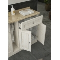 MOBILE BAGNO RETRO' R210 DECOPE' BIANCO AVORIO