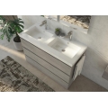 MOBILE BAGNO FREEDOM F36 ROVERE GESSATO GRIGIO ROVERE GESSATO ARTICO LARGHEZZA CM 120 PROFONDITA' CM 50