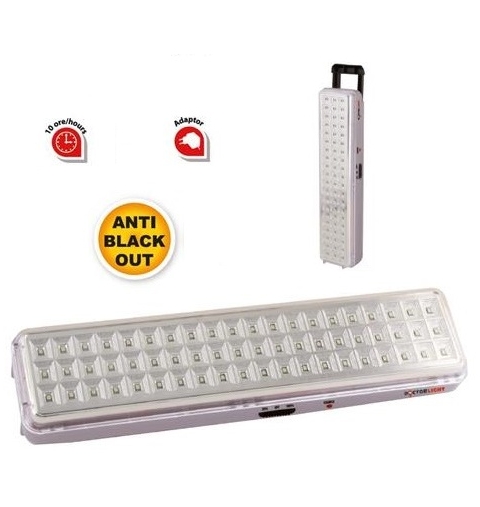 LAMPADA EMERGENZA RICARICABILE LED