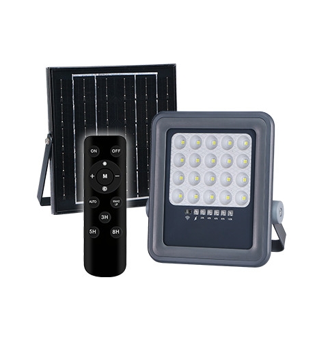 FARO LED TK09 DA ESTERNO IP65 CON PANNELLO SOLARE